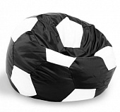 Кресло-мешок Мяч  XL (Черный/Белый)