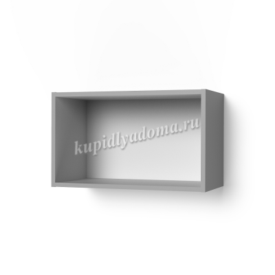 Шкаф верхний со стеклом ШВС 600Х кухня Контемп (Дуб сонома/Индиго)